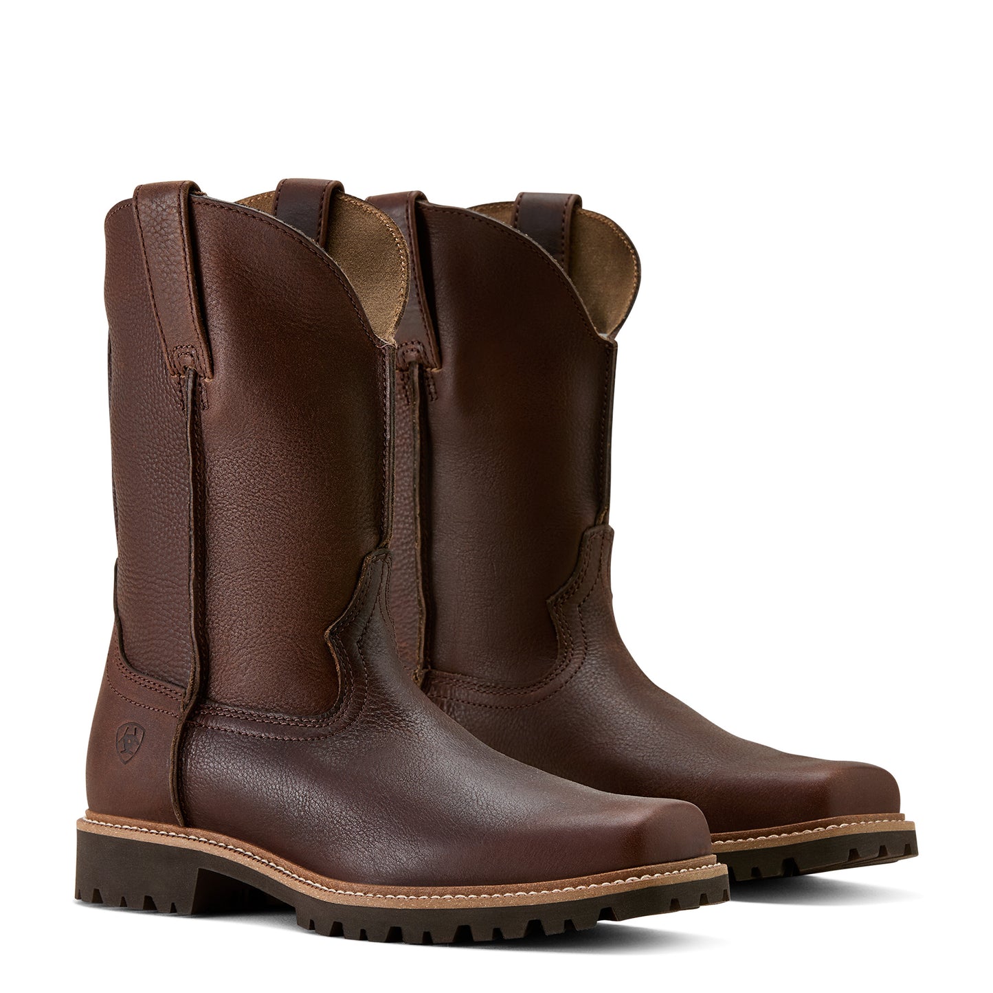 Ariat Men's Stoney Creek Havana Brown Square Toe Western Boot 10064036