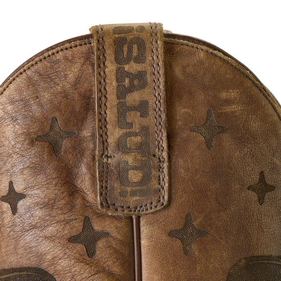 Ariat Men's High Stepper Sendero Stonewashed Brown Western Boots 10064049