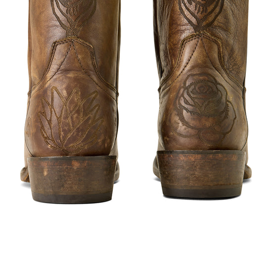 Ariat Men's High Stepper Sendero Stonewashed Brown Western Boots 10064049