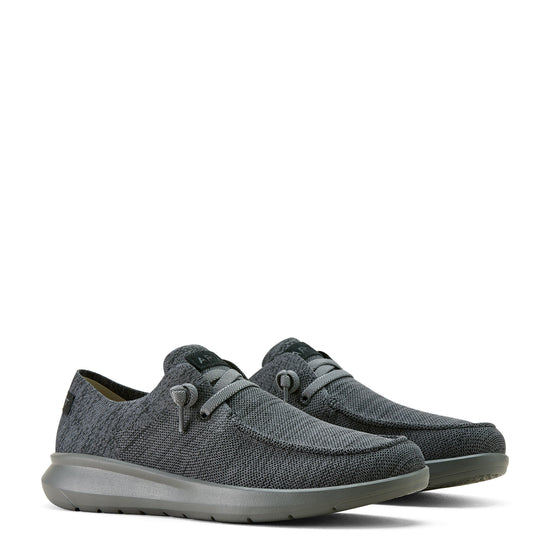 Ariat Men's Charcoal Knit Slip On Hilo Shoe 10064057