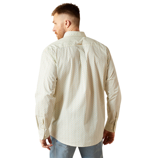 Ariat Men's Timber Cream Classic Fit Button Down Shirt 10065770
