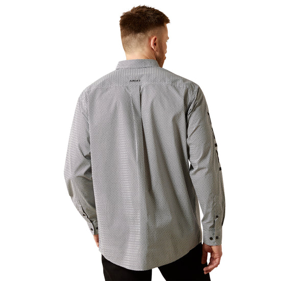 Ariat Men's Team Pablo White & Black Classic Fit Shirt 10065815