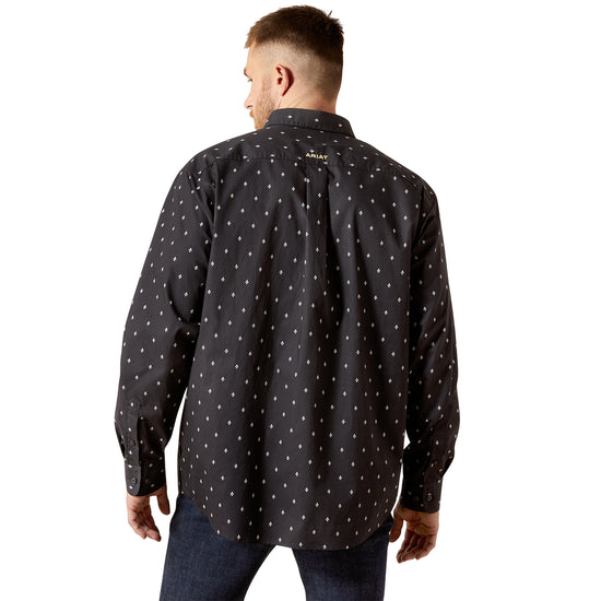 Ariat Men's Taylor Classic Fit Black Button Up Shirt 10065856