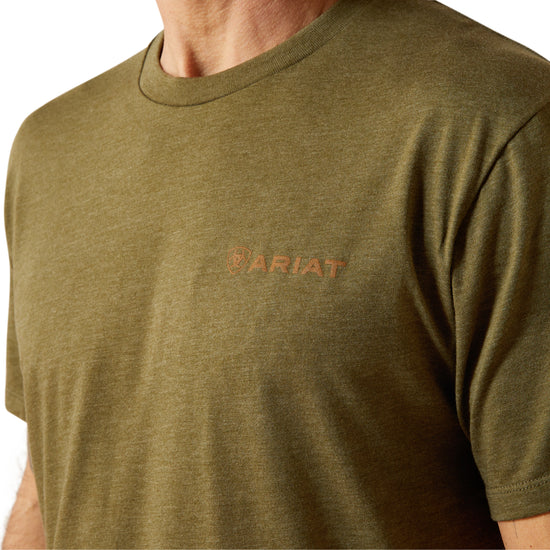 Ariat Men's Ropers Seal Military Heather T-Shirt 10065888