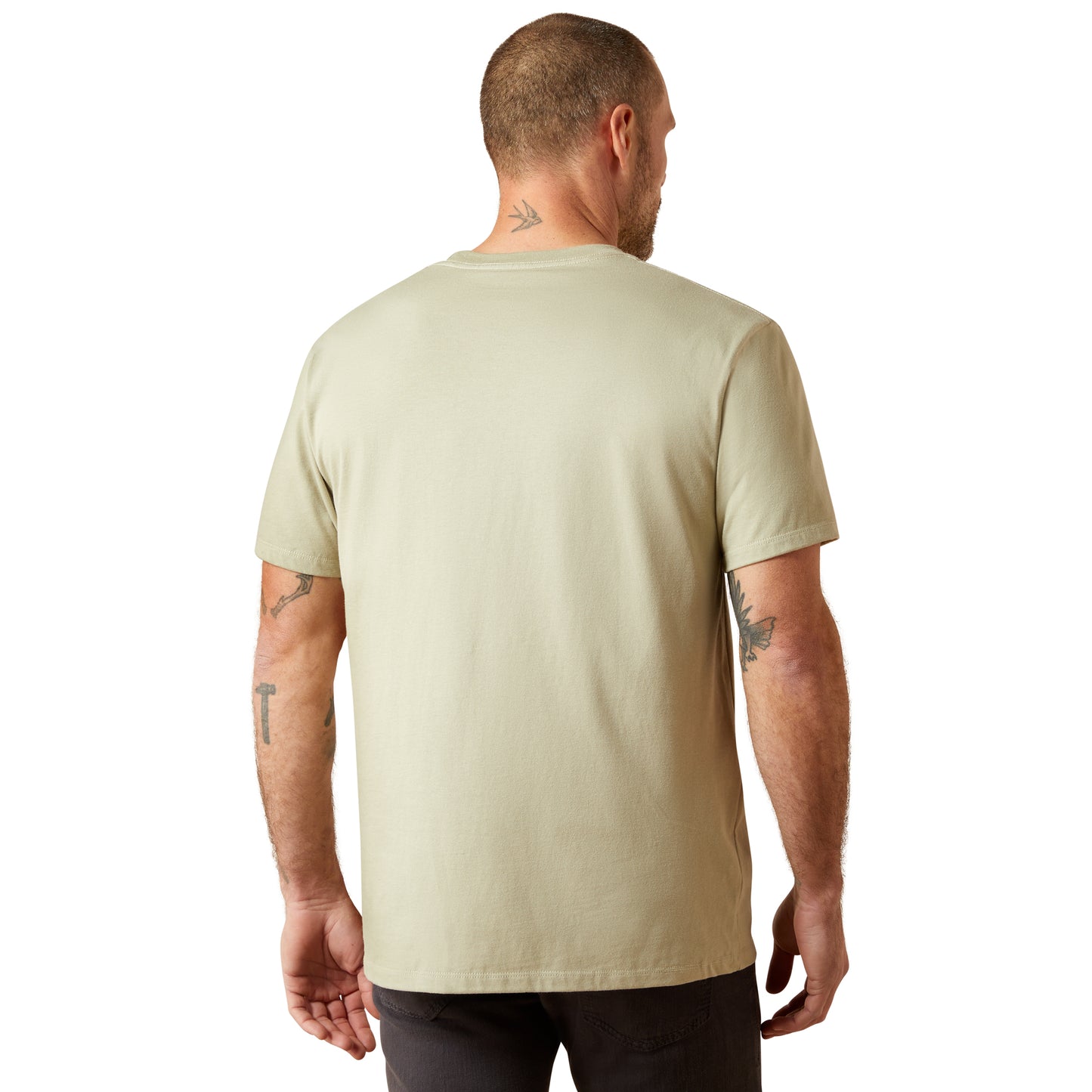 Ariat Men's Stamped Landscape Elm Green T-Shirt 10065889