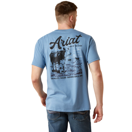 Ariat Men's Coronet Blue Cattle Co. T-Shirt 10065896