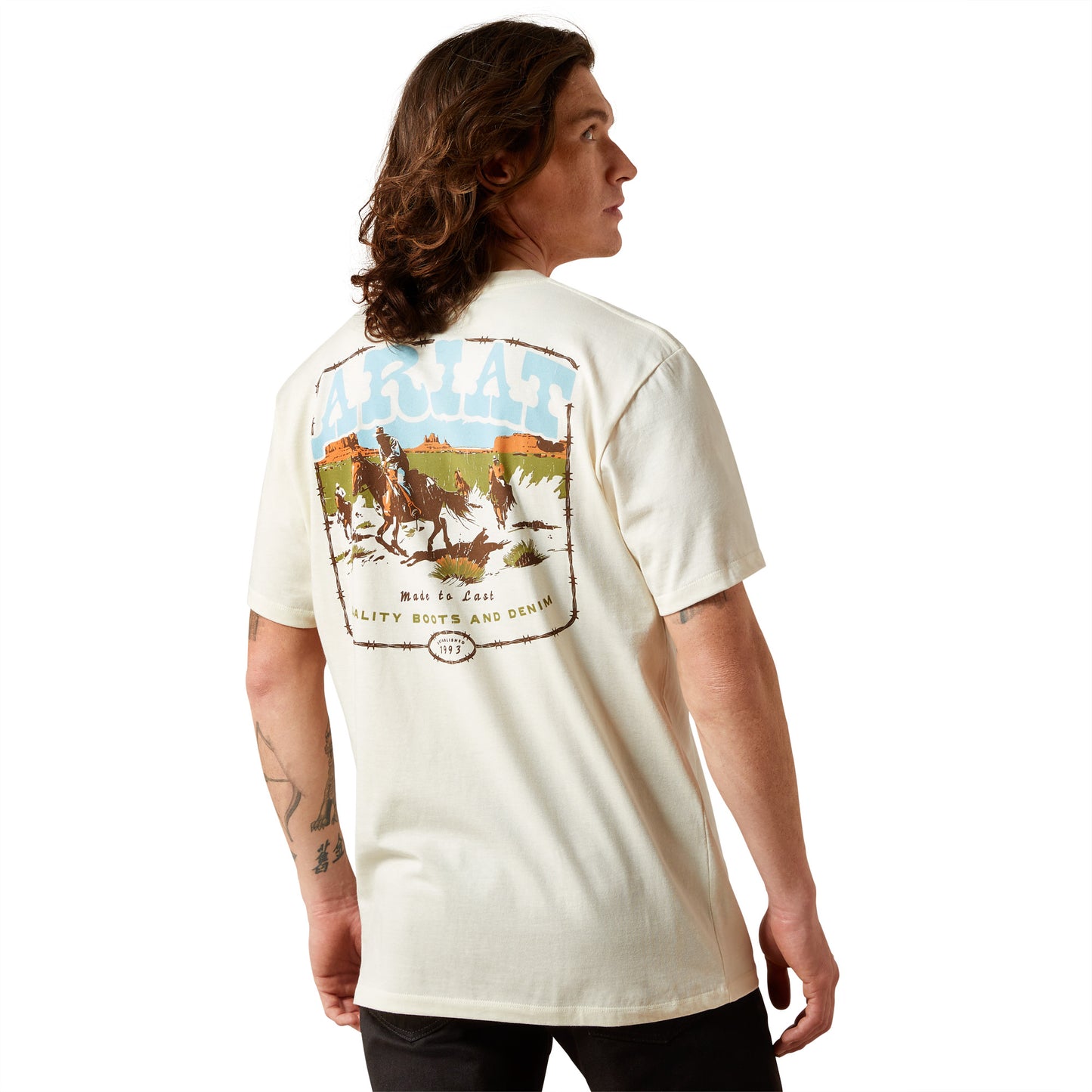 Ariat Men's Turtledove Pulp Western T-Shirt 10065901