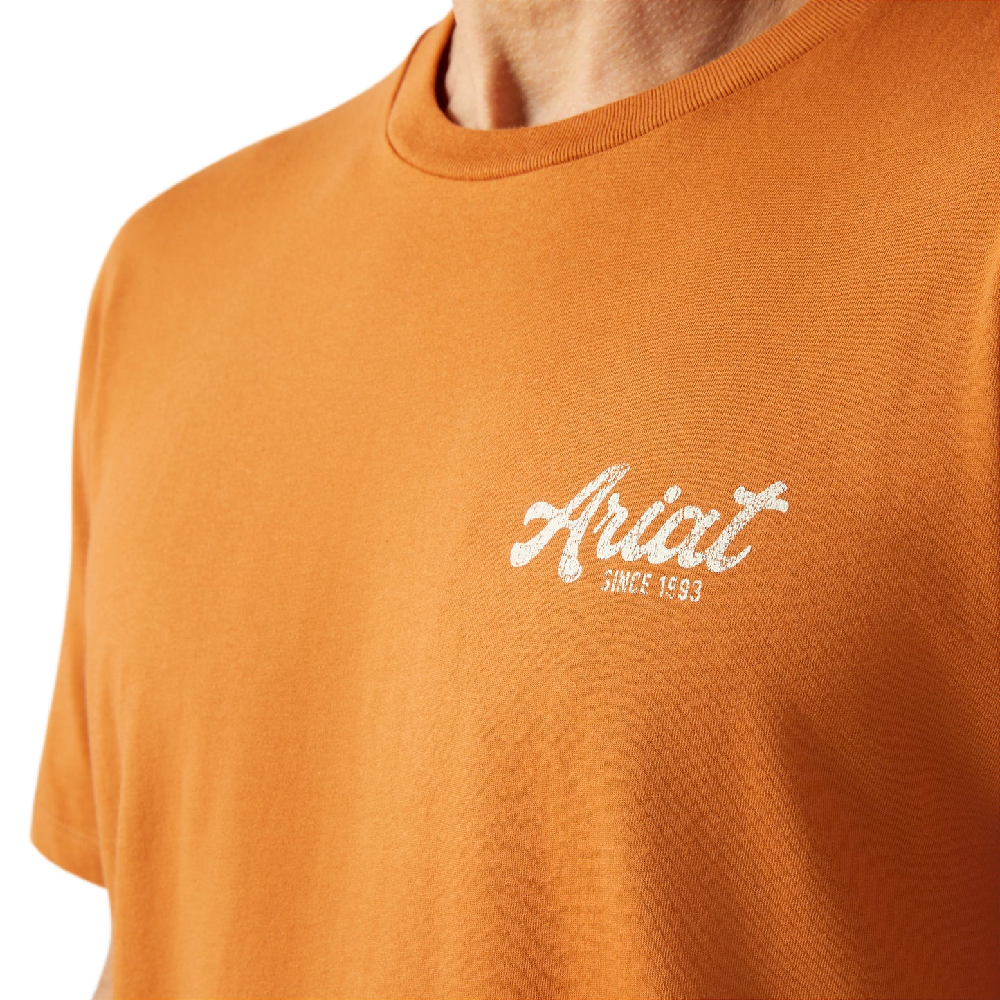 Ariat Men's Adobe Orange Coyote Country T-Shirt 10065902