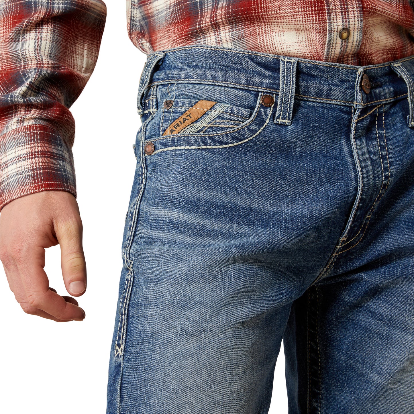 Ariat Men's M8 Modern Dean Zane Straight Leg Jeans 10065920