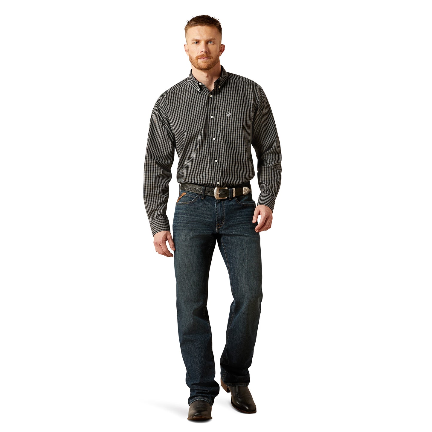 Ariat Men's M4 Relaxed Elias Atlas Boot Cut Jeans 10065930