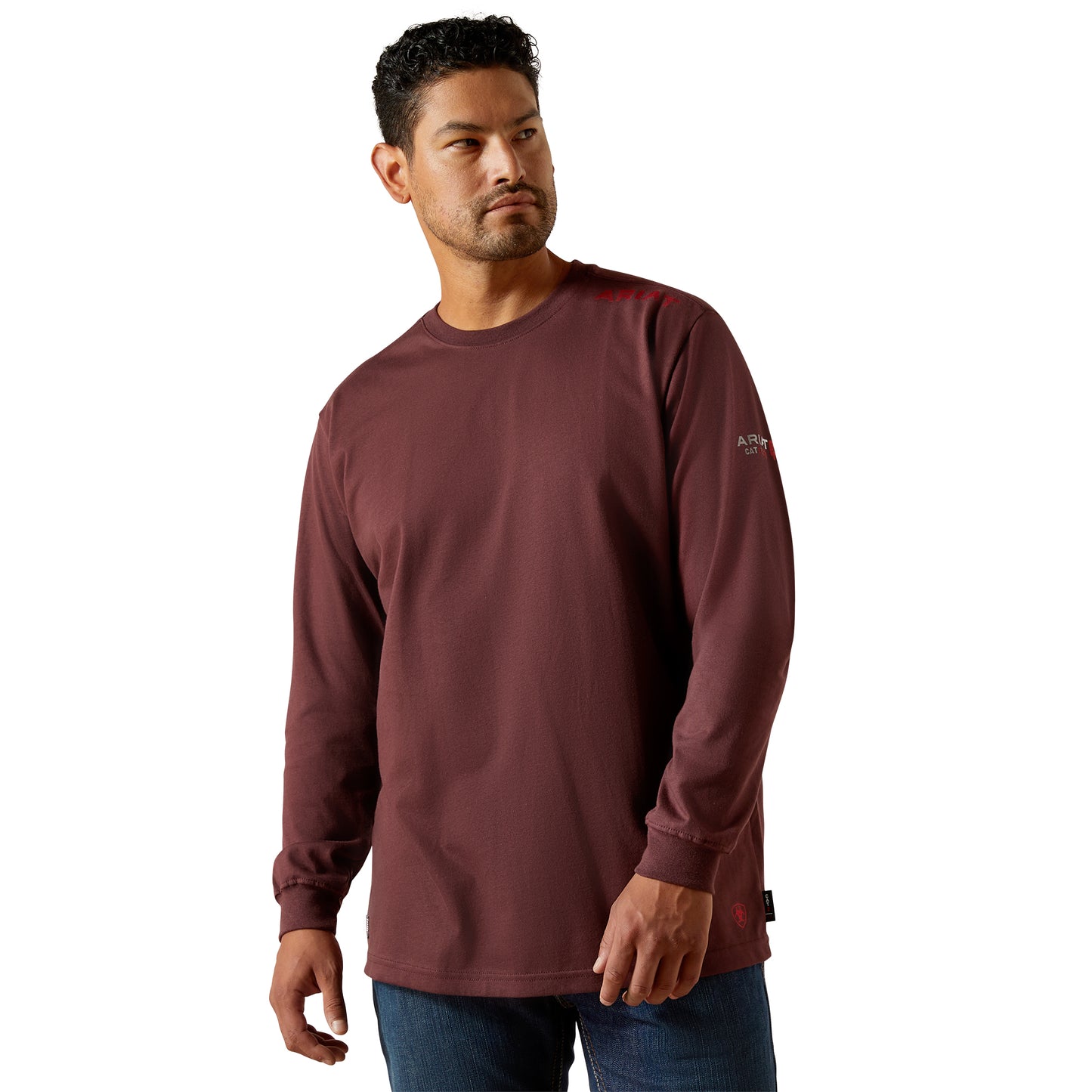 Ariat Men's FR Born For This Bitter Chocolate Work T-Shirt 10062667