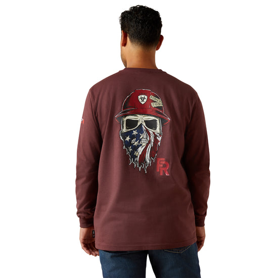 Ariat Men's FR Born For This Bitter Chocolate Work T-Shirt 10062667