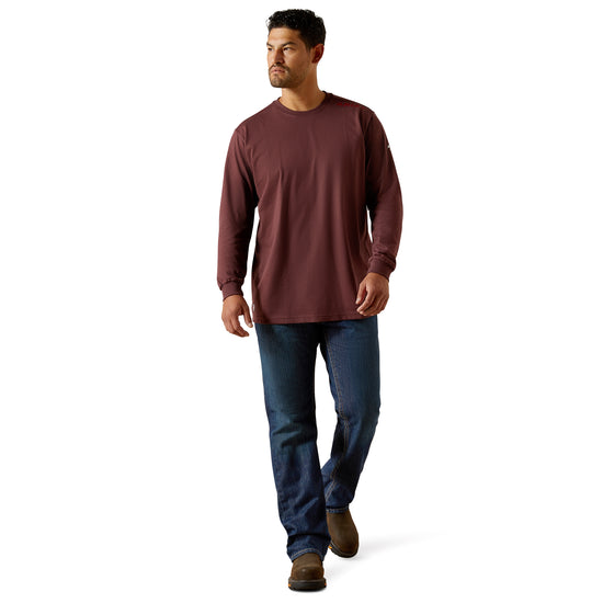 Ariat Men's FR Born For This Bitter Chocolate Work T-Shirt 10062667
