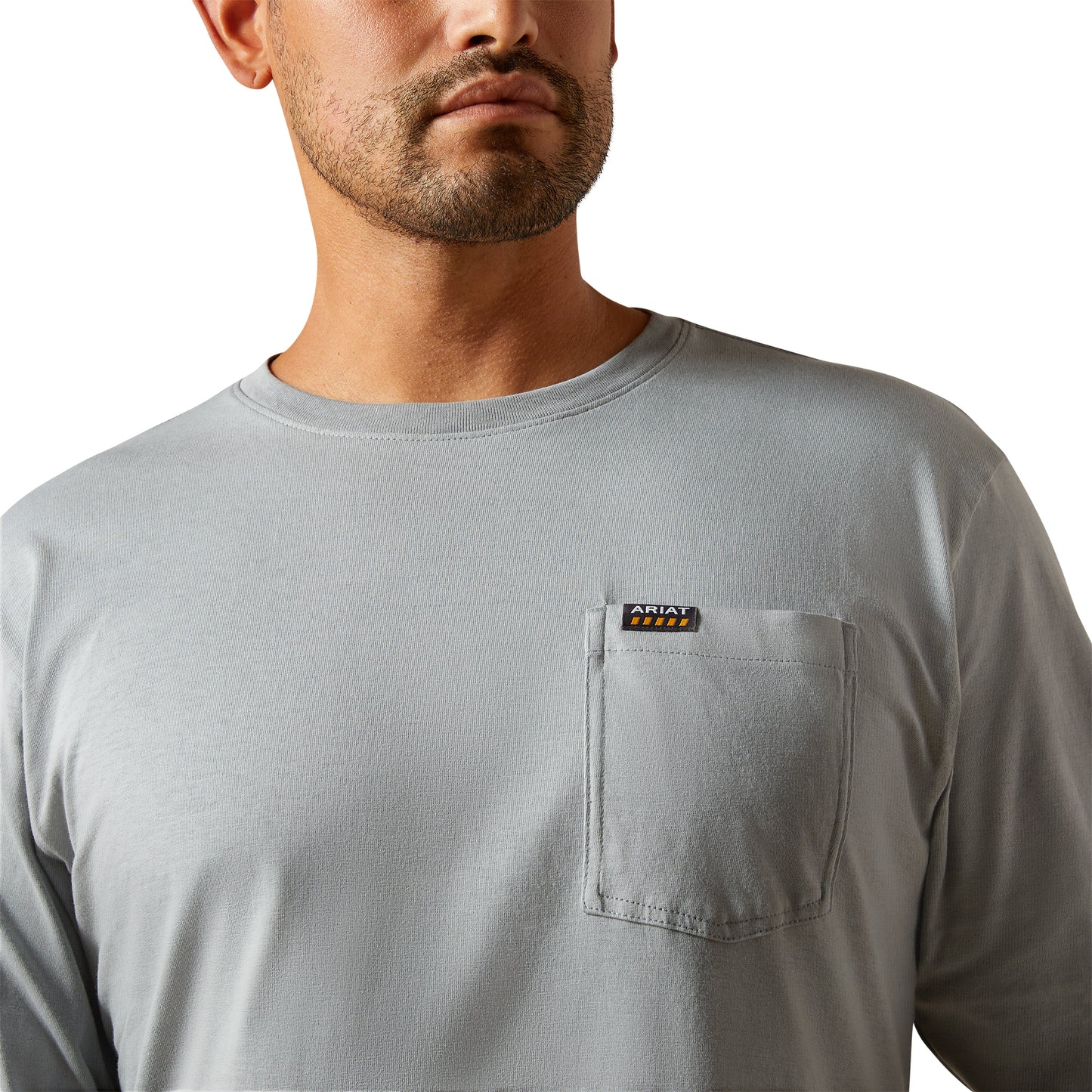 Ariat Men's Rebar Cotton Strong Standard Logo Monument T-Shirt 10062757