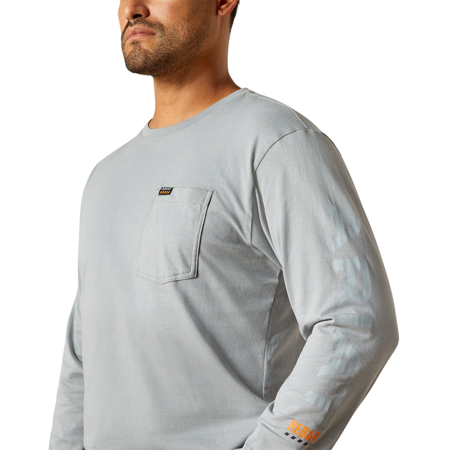 Ariat Men's Rebar Cotton Strong Standard Logo Monument T-Shirt 10062757