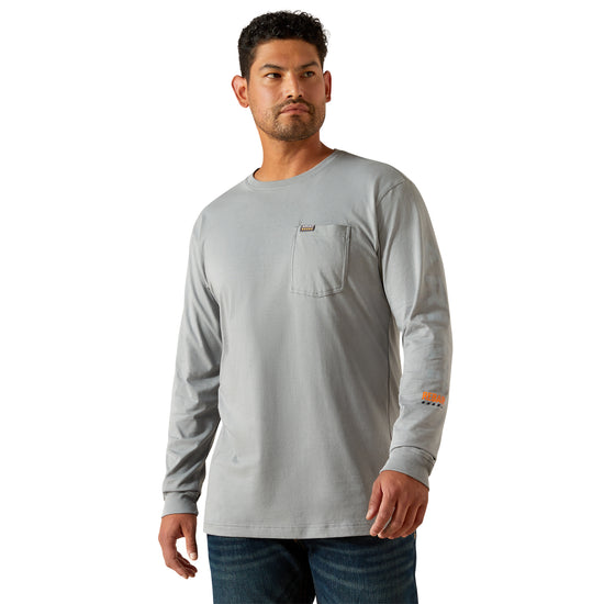 Ariat Men's Rebar Cotton Strong Standard Logo Monument T-Shirt 10062757