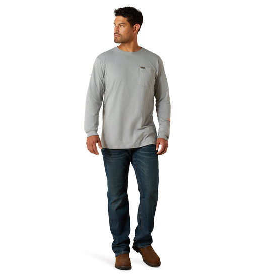 Ariat Men's Rebar Cotton Strong Standard Logo Monument T-Shirt 10062757