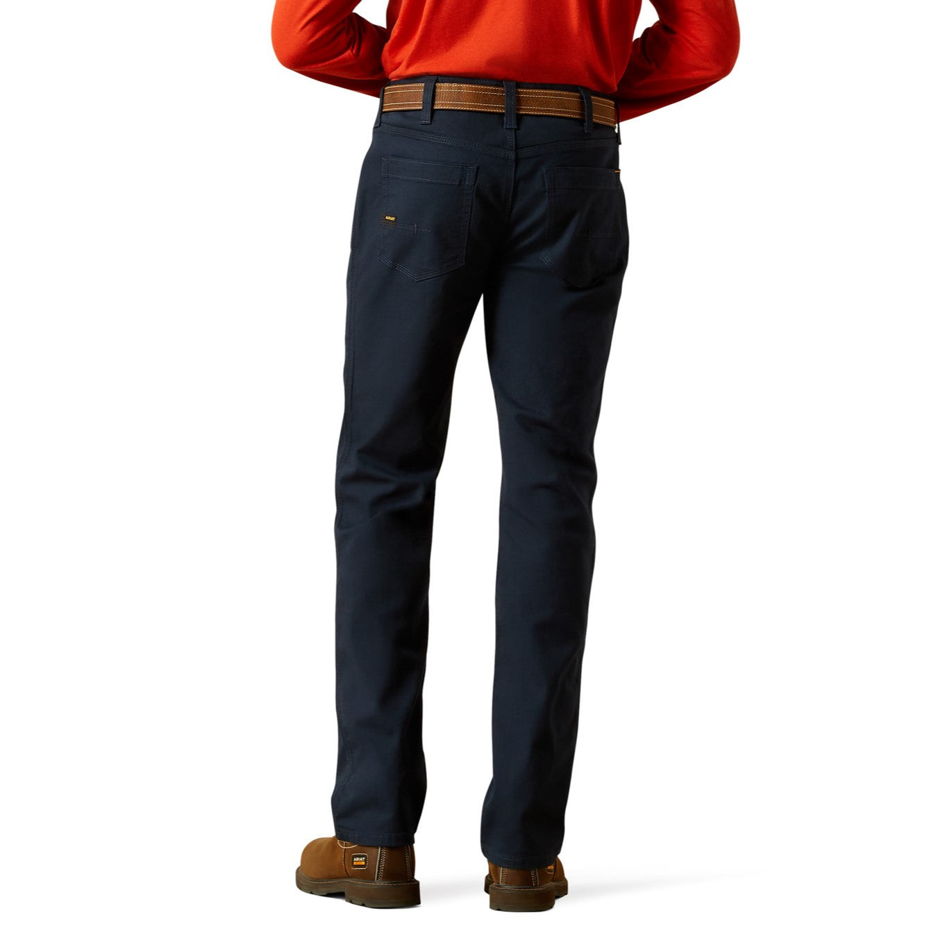 Ariat Men's Rebar M5 Straight Made Tough Dark Navy Work Pants 10063797