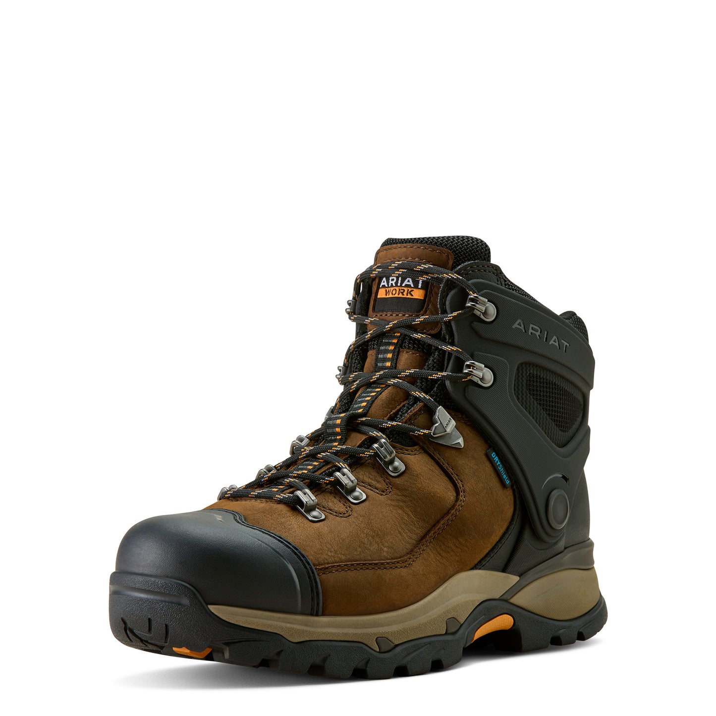 Ariat Men's Endeavor Rich Brown 6" Waterproof Work Boot 10063977