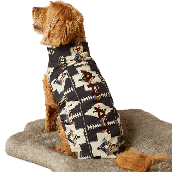dog gear softshell Ariat Team Softshell Dog Jacket (Thornstone Print) XXS