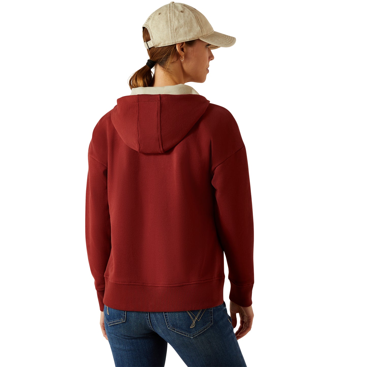 Ariat Ladies Rabere 2.0 Madder Brown Hoodie 10062363