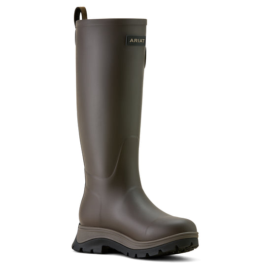 Ariat Ladies Woodstock Bracken Brown Rubber Boots 10063877