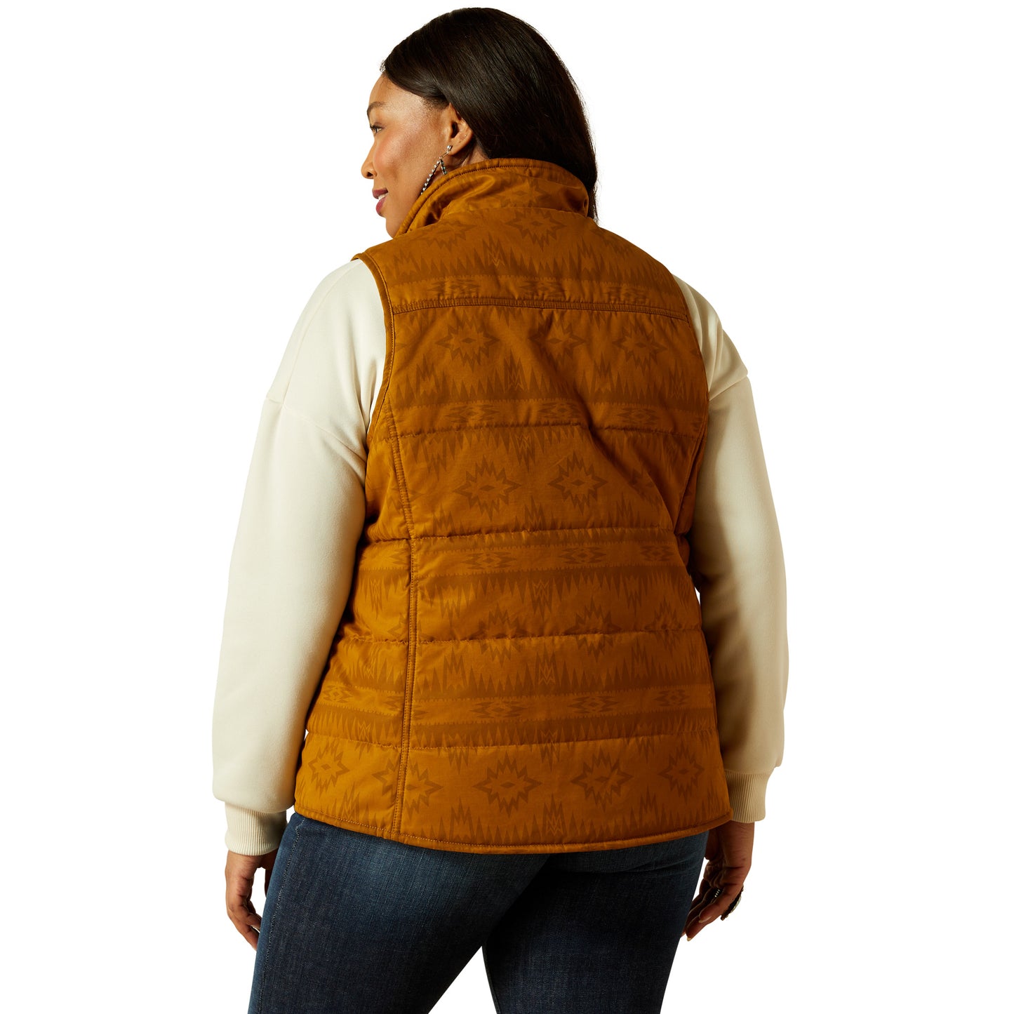 Ariat Ladies Grizzly Brumbly Print Insulated Quilted Vest 10062268