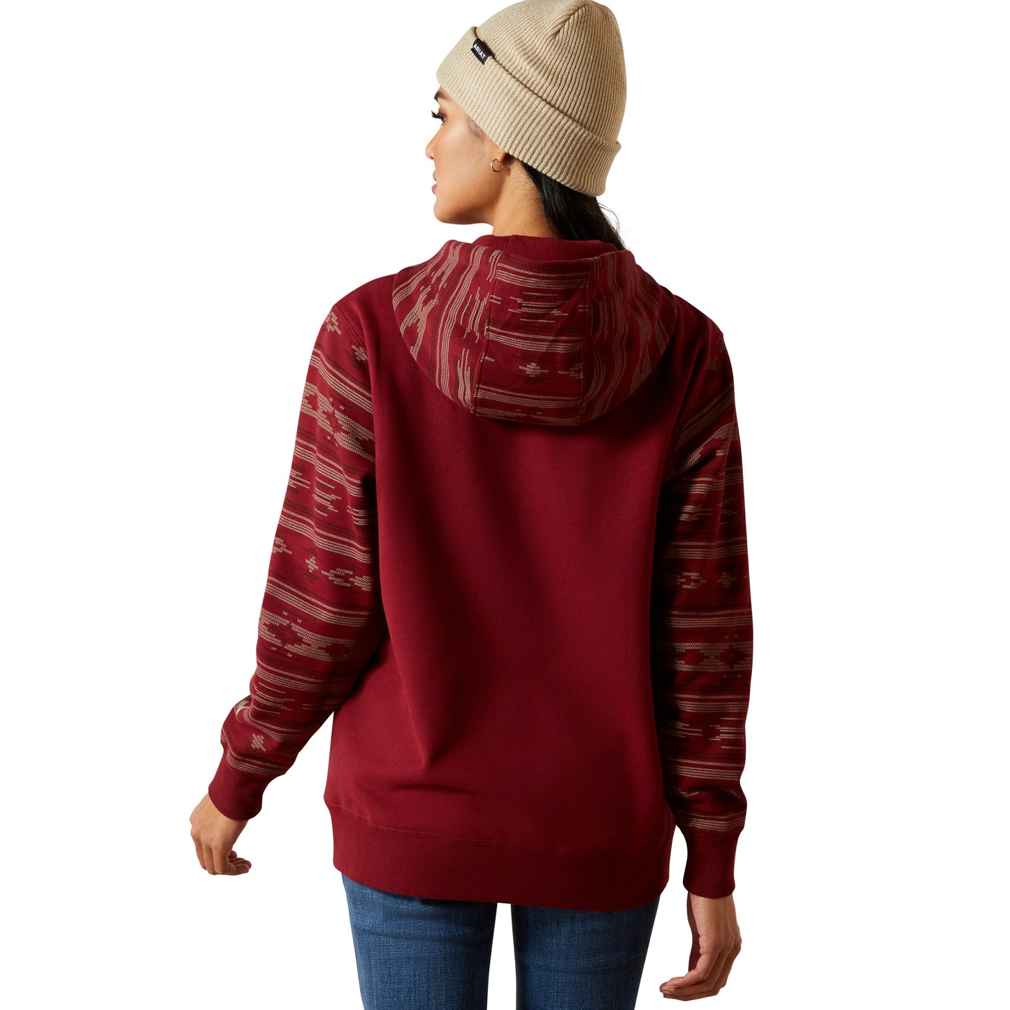 Ariat Ladies Logo 2.0 Montana Print Hoodie 10062291