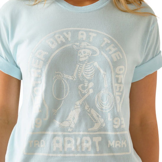 Ariat Ladies Another Day Vintage Lagoon Graphic T-Shirt 10062347