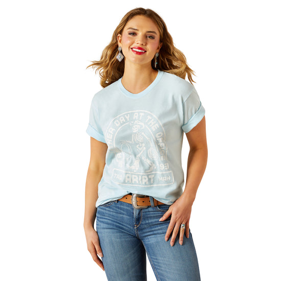 Ariat Ladies Another Day Vintage Lagoon Graphic T-Shirt 10062347