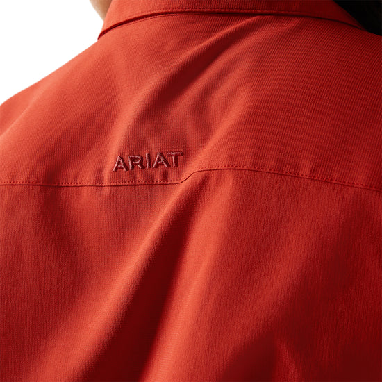 Ariat Ladies Kirby Pro Ketchup Red Button Down Shirt 10062624