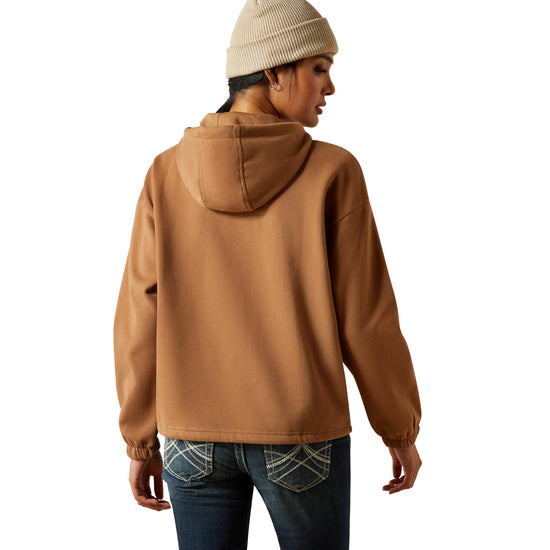 Ariat Ladies Essential Toasted Coconut Fleece Hoodie 10062735