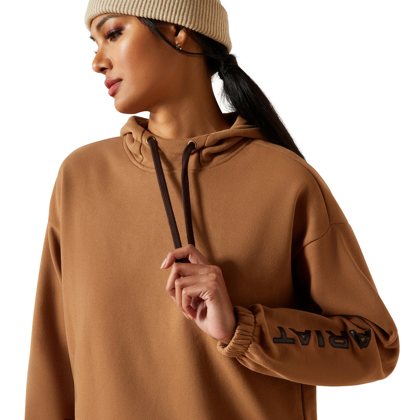 Ariat Ladies Essential Toasted Coconut Fleece Hoodie 10062735