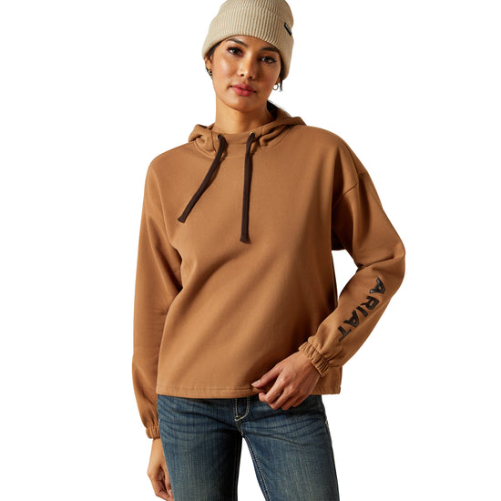Ariat Ladies Essential Toasted Coconut Fleece Hoodie 10062735