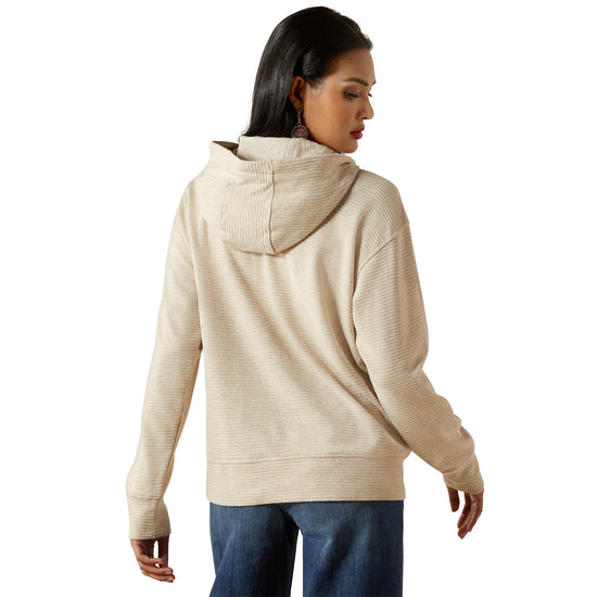Ariat Ladies Ottoman Oatmeal Heather Hoodie 10062800