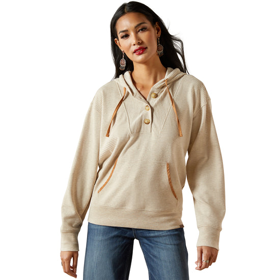 Ariat Ladies Ottoman Oatmeal Heather Hoodie 10062800