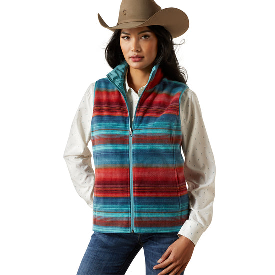 Ariat Ladies Dilon 2.0 Brittany Blue Reversible Insulated Vest 10062817