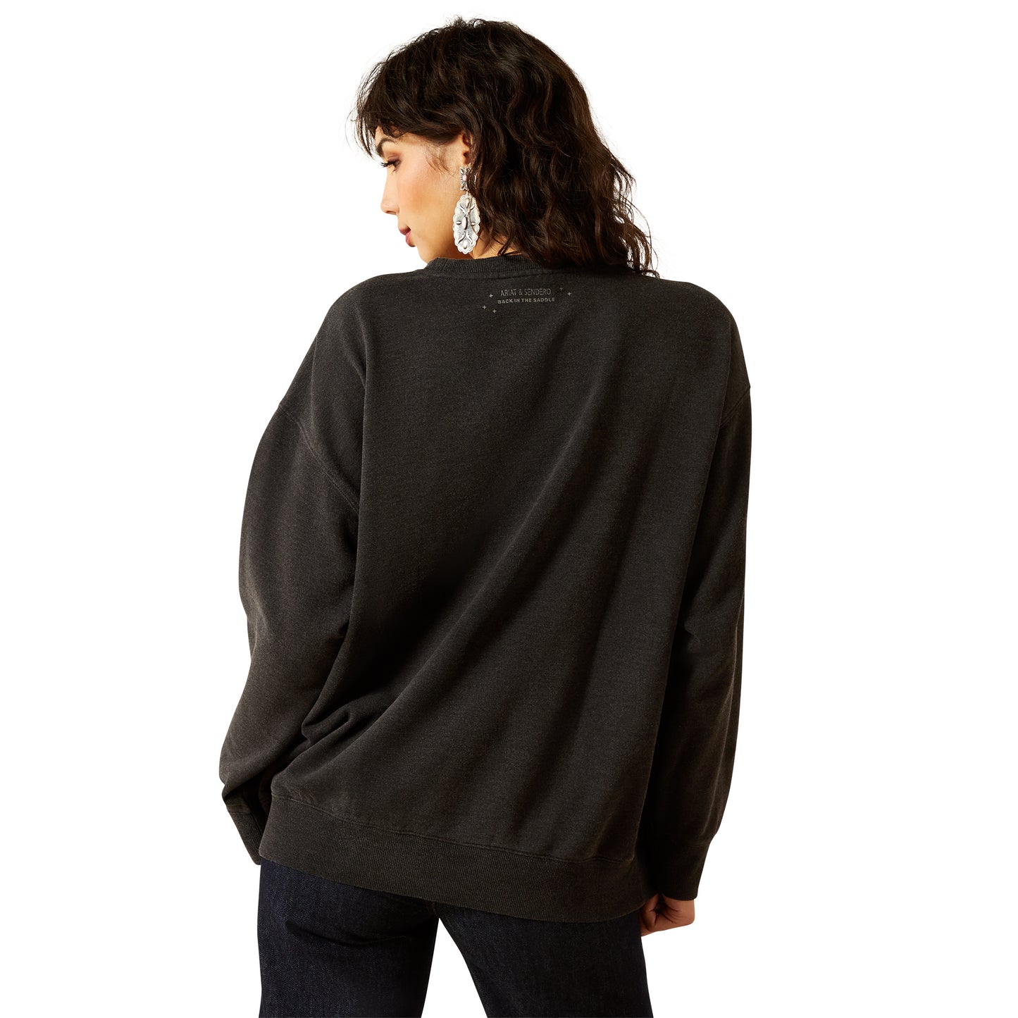 Ariat Ladies Sendero When Life Gives You Agaves Black Sweatshirt 10062829