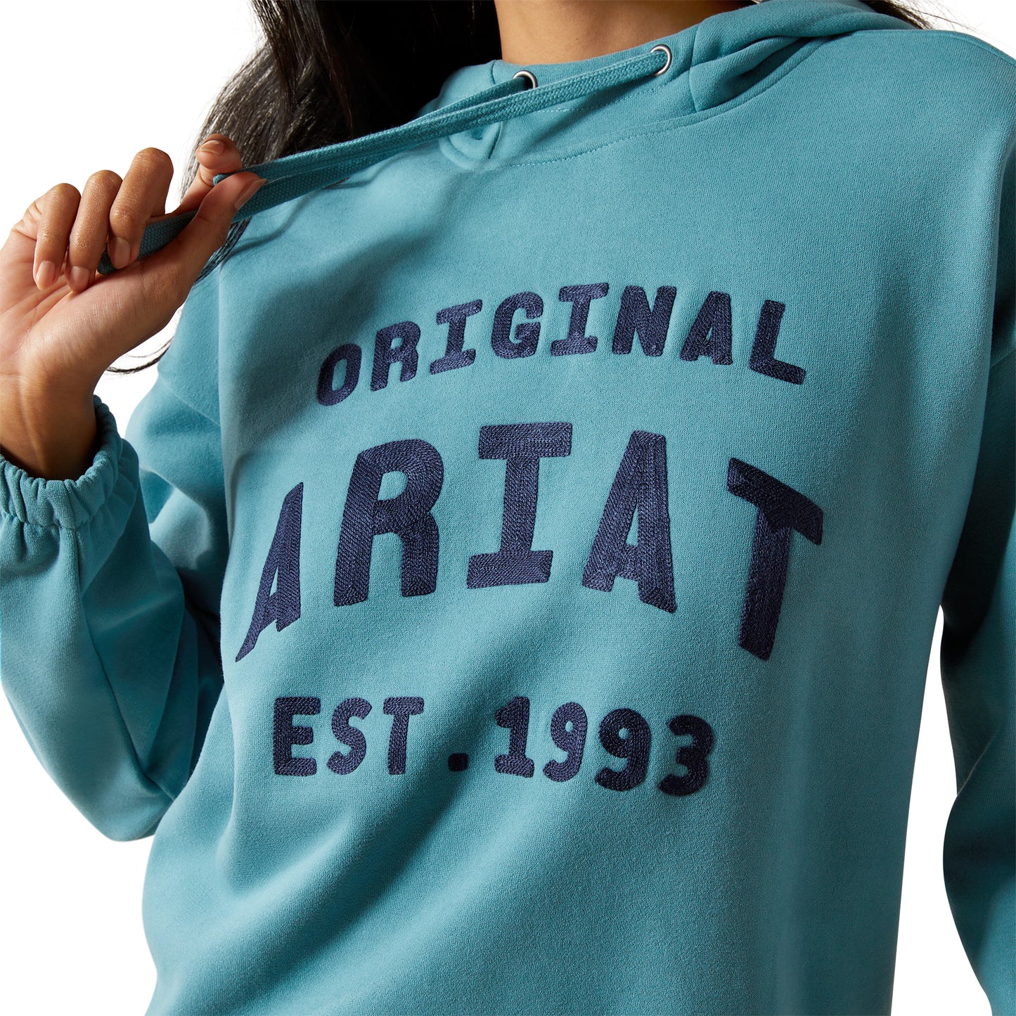 Ariat Ladies Original Logo Essential Brittany Blue Hoodie 10062865