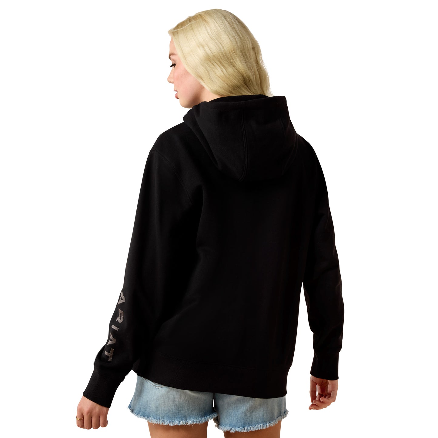 Ariat Ladies Logo 2.0 Black Hoodie 10063145