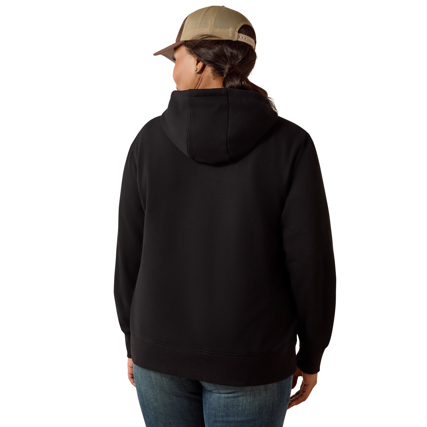 Ariat Ladies Logo 2.0 Black Hoodie 10063145