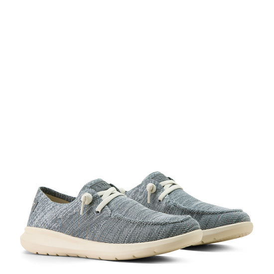 Ariat Ladies Heathered Storm Grey Slip On Hilo Shoe 10063815