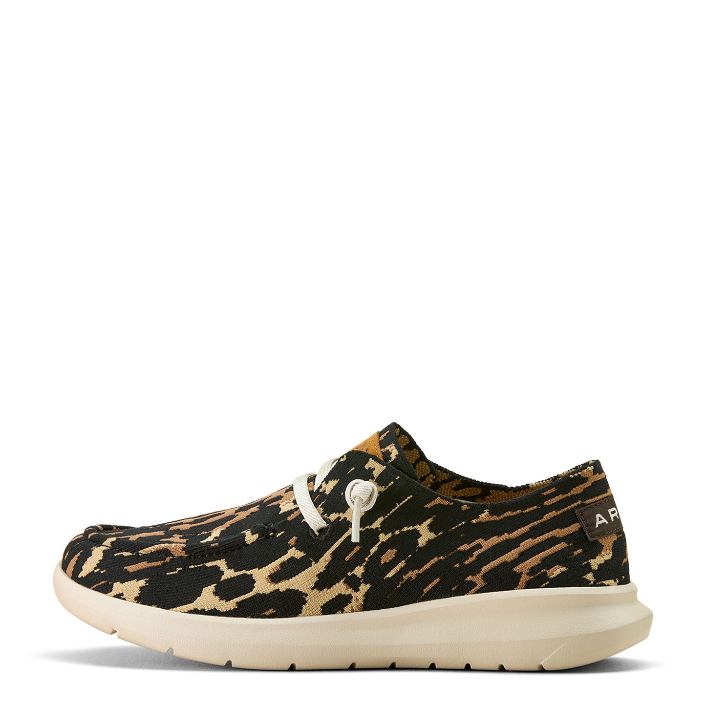 Ariat Ladies Leopard Graphic Knitted Hilo Slip On Shoe 10063817