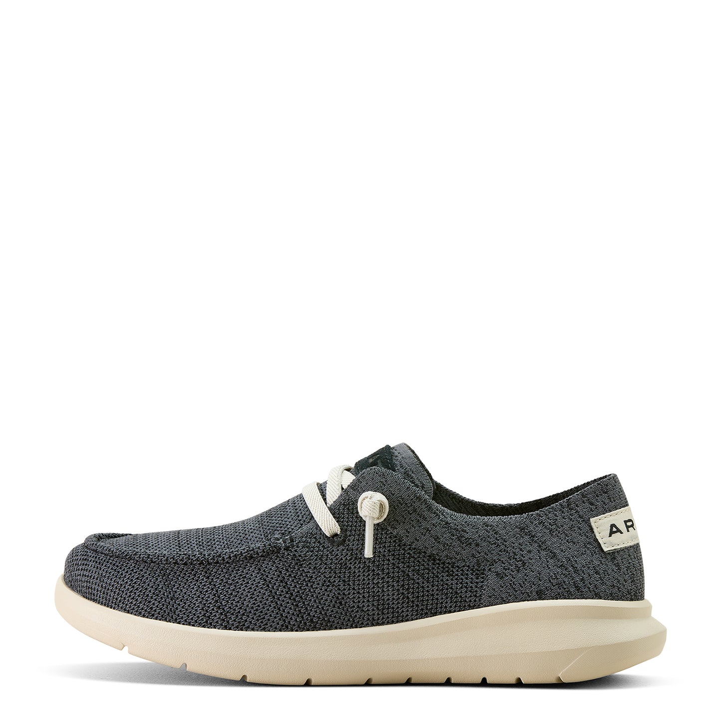 Ariat Ladies Heathered Smoke Grey Knitted Hilo Slip On Shoe 10063819