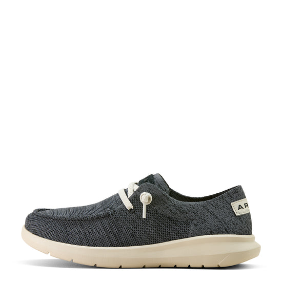 Ariat Ladies Heathered Smoke Grey Knitted Hilo Slip On Shoe 10063819