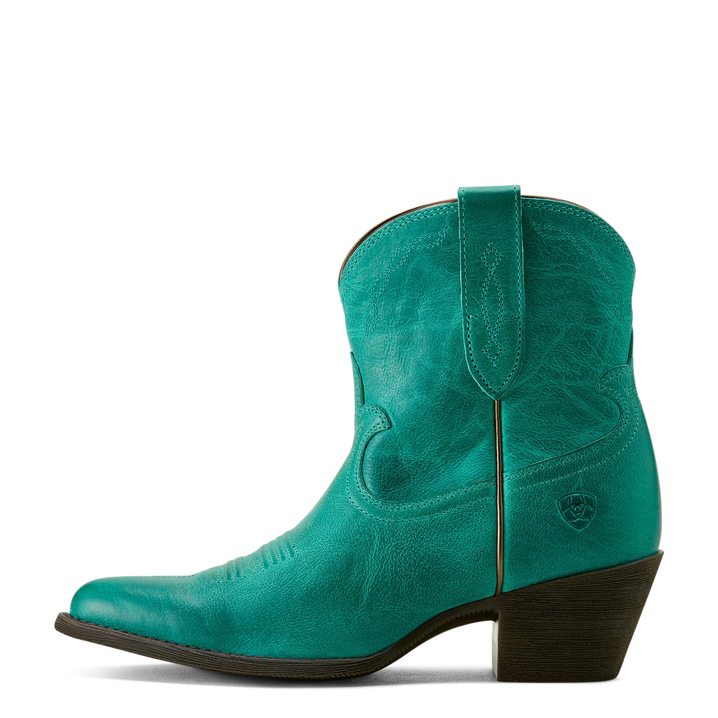 Ariat Ladies Maggie Deep Turquoise J Toe Western Boot 10063939