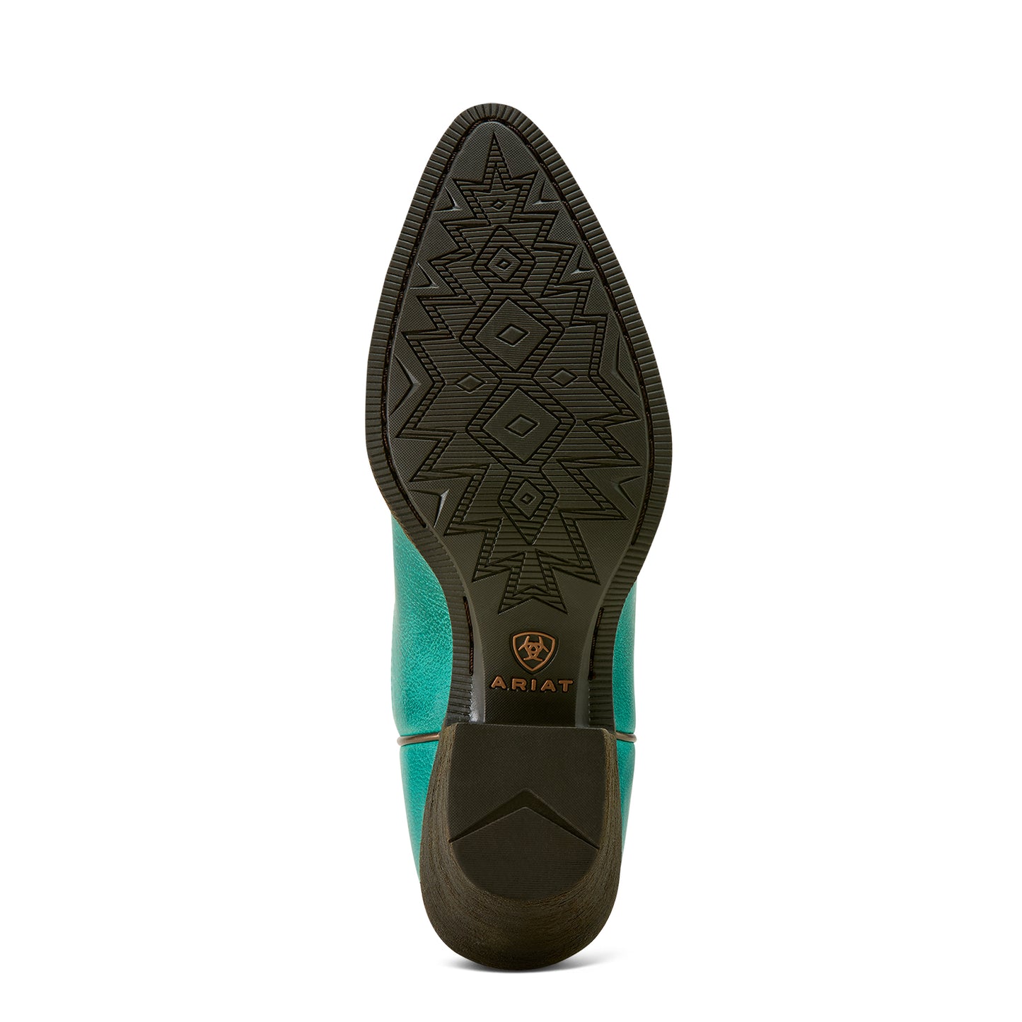 Ariat Ladies Maggie Deep Turquoise J Toe Western Boot 10063939