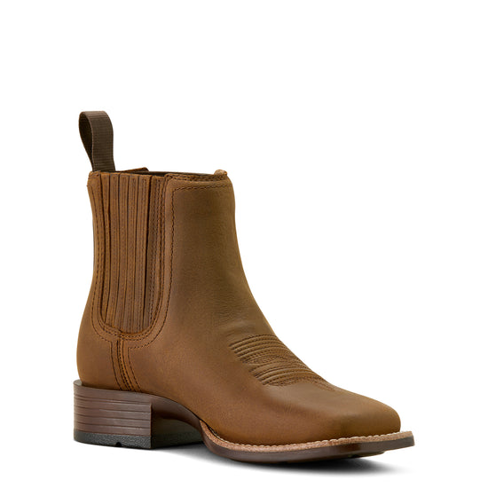 Ariat Ladies Booker Chelsea Distressed Brown Booties 10063973