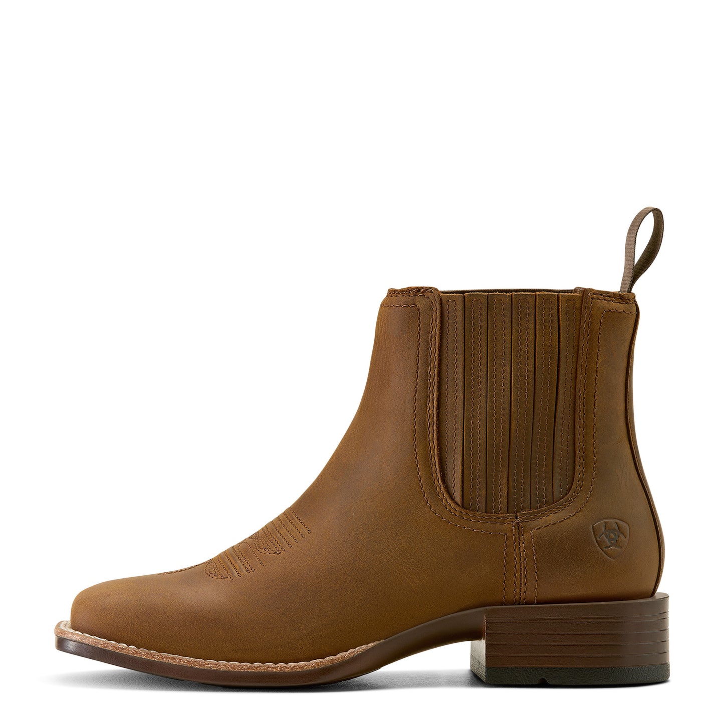 Ariat Ladies Booker Chelsea Distressed Brown Booties 10063973