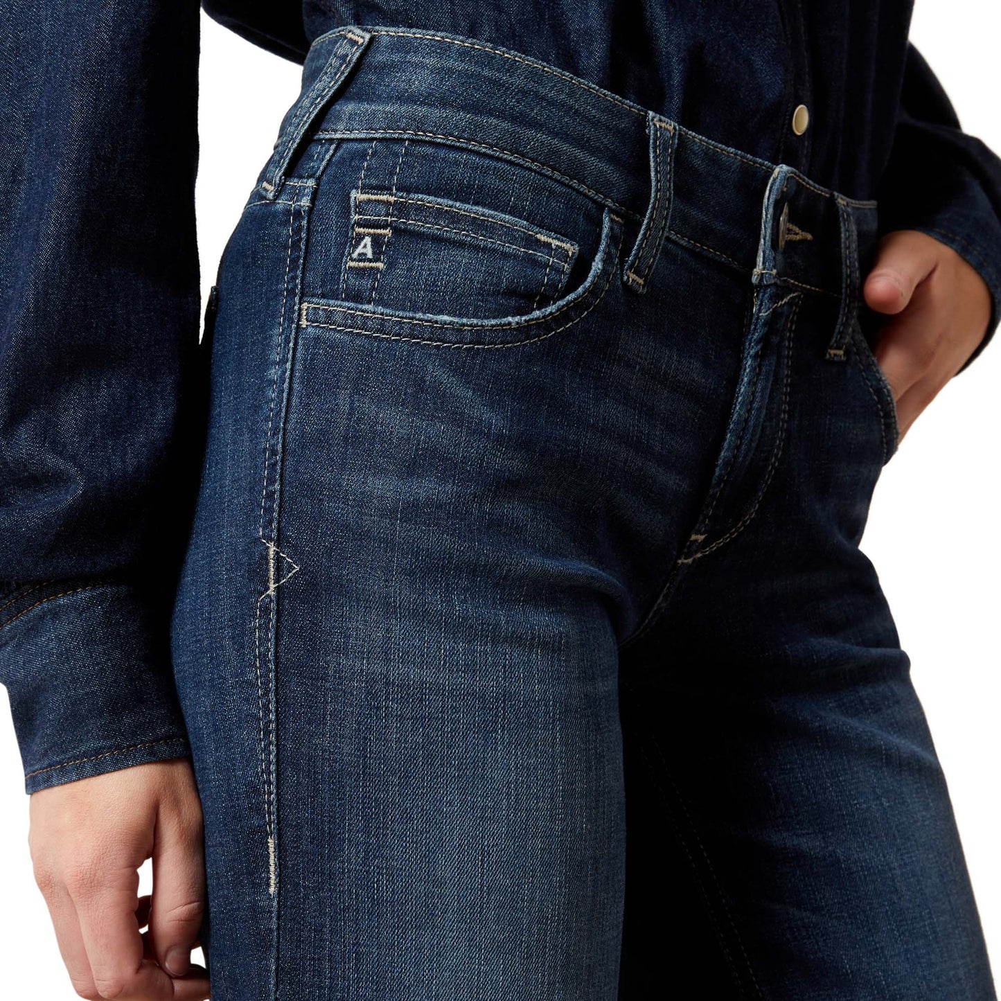 Ariat Ladies Perfect Rise Catalaya Plumas Trouser Jeans 10065881